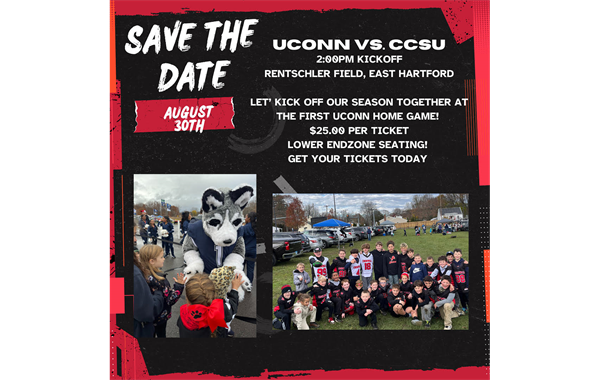 Cromwell Lions at UConn vs CCSU Football Game